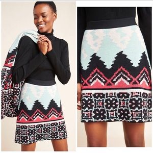NWT Anthro Aldomartins Hermosa Sweater Mini Skirt